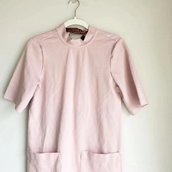 Free People Size S Pink Westhill Mini Shift Dress New! - Picture 5 of 8